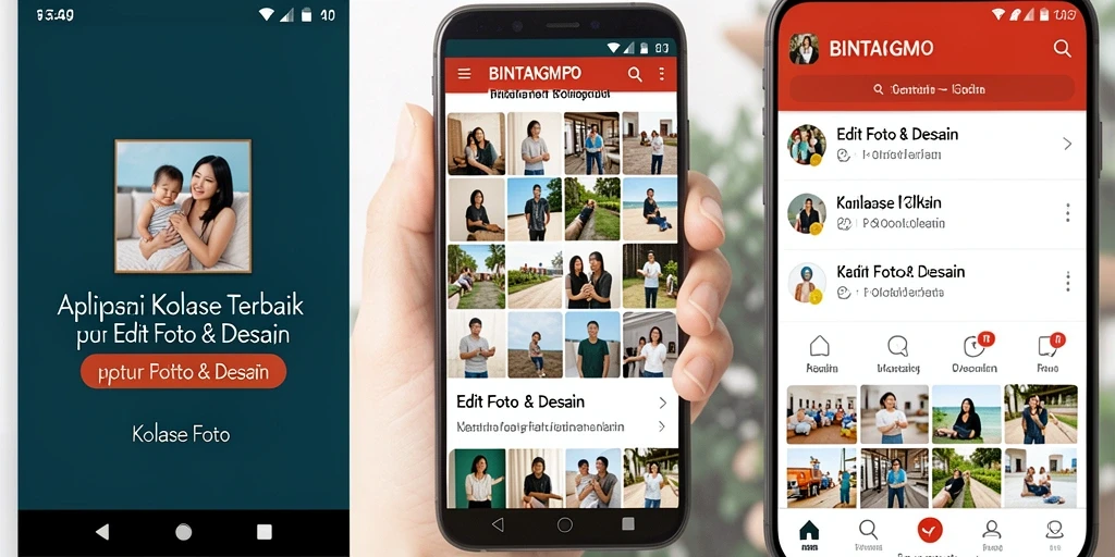 Antarmuka aplikasi BINTANGMPO untuk kolase foto yang user-friendly.