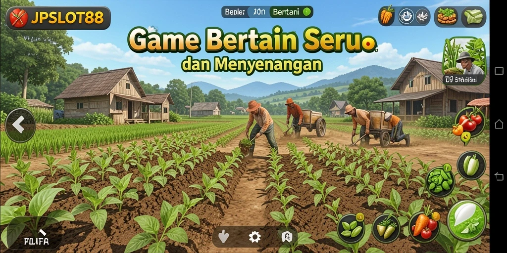 Tampilan antarmuka permainan JPSLOT88 yang menarik dan fungsional.