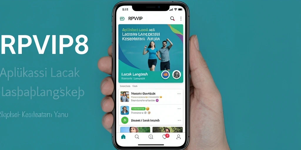 Tampilan antarmuka aplikasi RPVIP8 yang user-friendly.